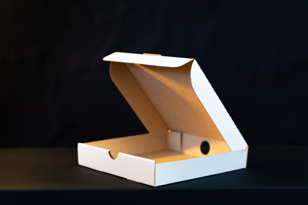Stocked Pizza Boxes