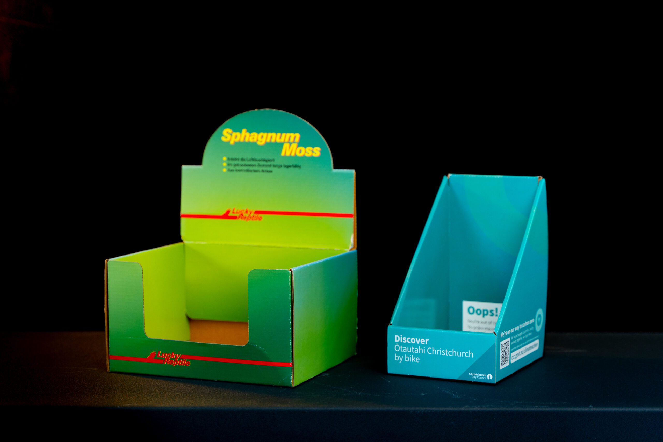 Litho Laminated Custom Shelf Ready Shippers
