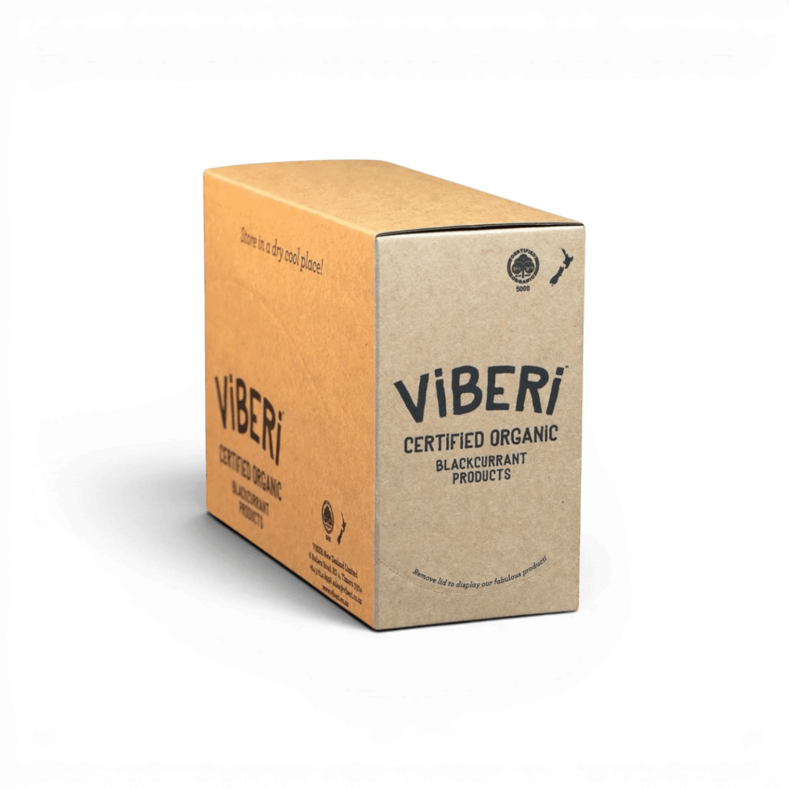 Shelf Ready Shipper Printed 1 colour black with Perforation