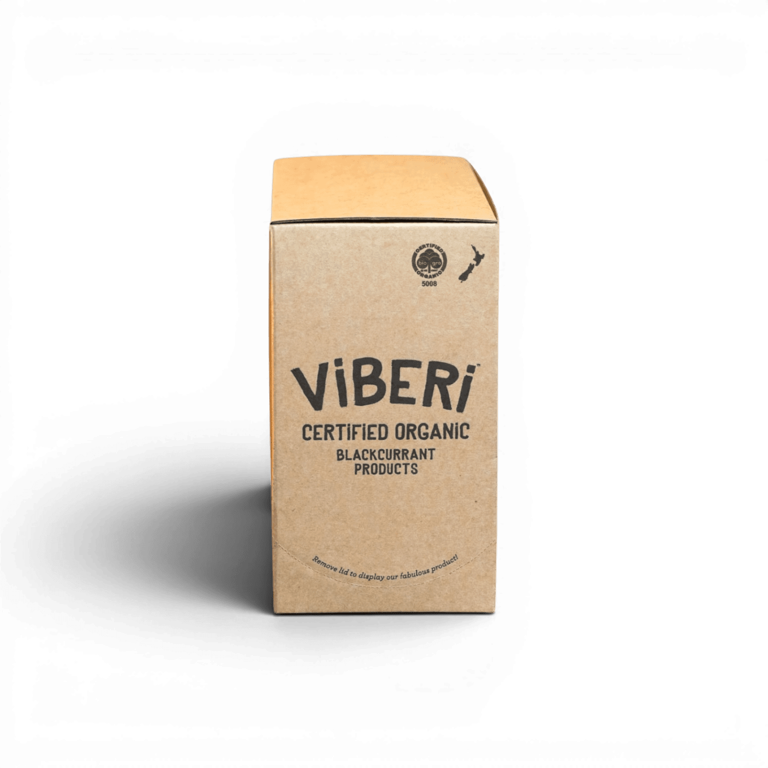 Shelf Ready Shipper Printed 1 colour black with Perforation