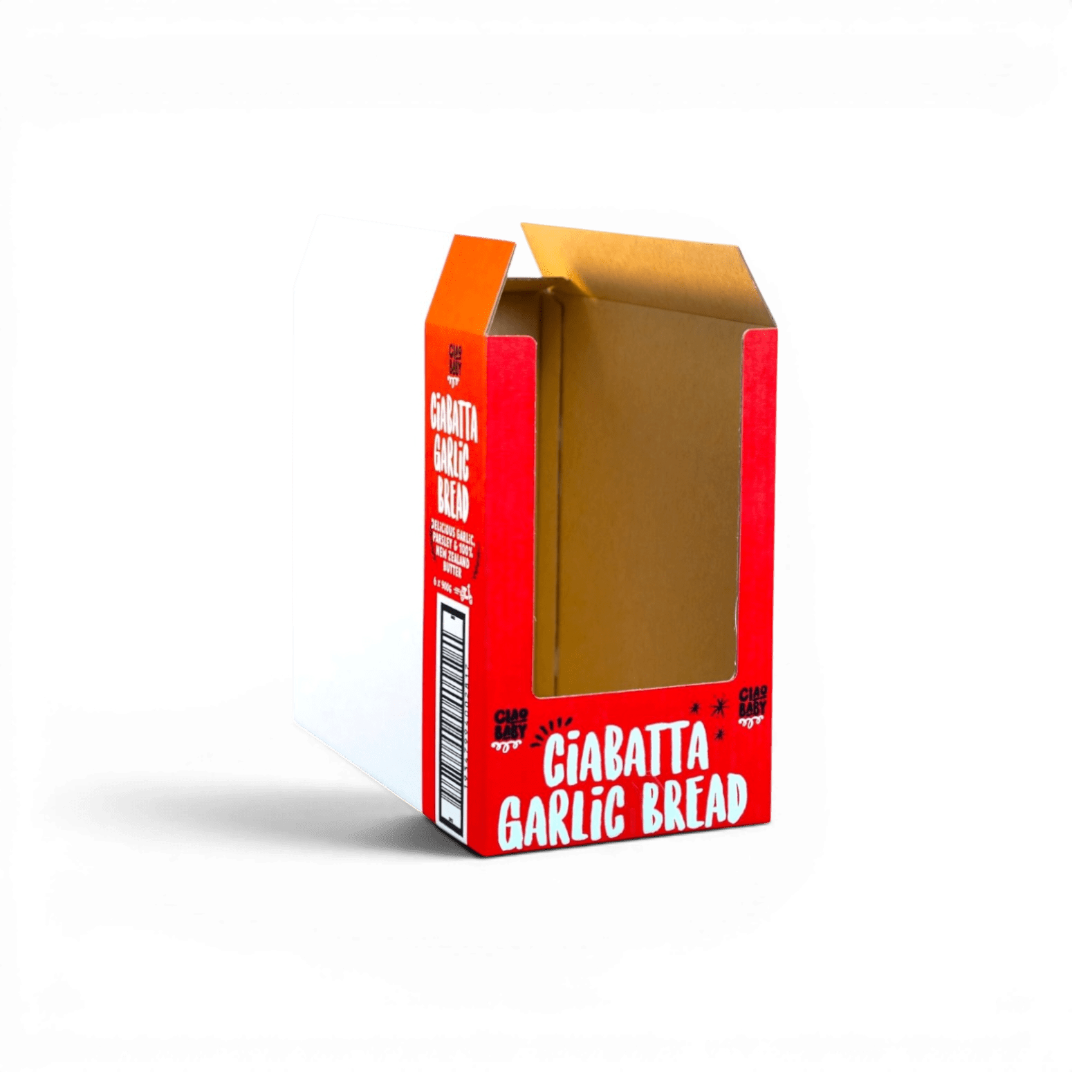 Costco Product Stand - Printed 2 colour (Red and Black) on white 1 side board