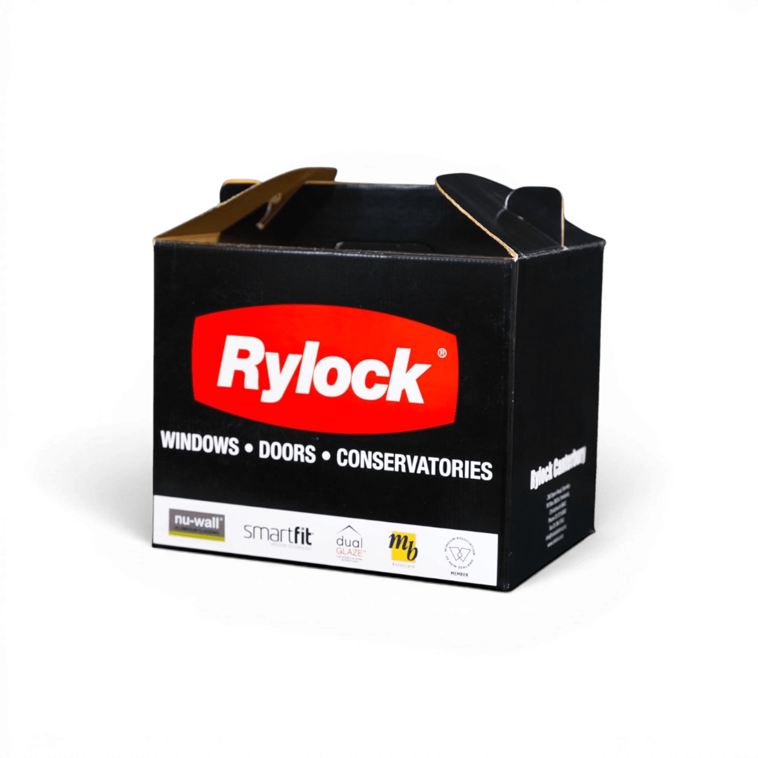 Litho Lamination Carry Box with Integrated Handle